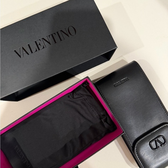Valentino Garavani Chic White and Gold Sunglasses main image 11